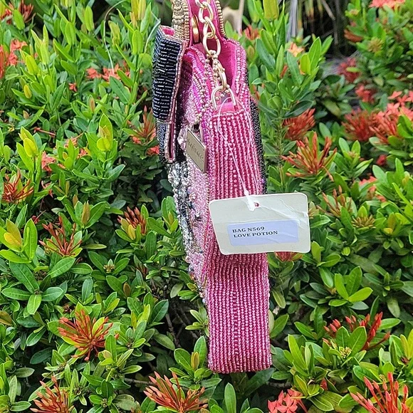 Mary frances love potion bottle crossbody